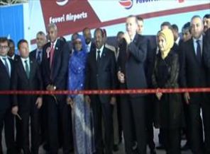 Erdoğan Somali'de Havalimanı açtı