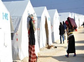 Kobanililer için 35 bin kişilik yeni çadır kent