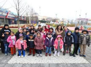 Savaşın çocukları Bilgievlerine misafir oldu