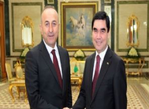 Çavuşoğlu'ndan kritik Türkmenistan görüşmesi