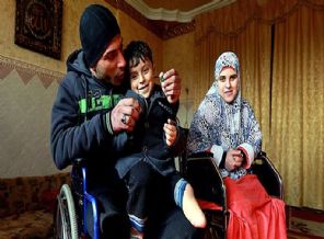 İsrail bir aileyi sakat bıraktı