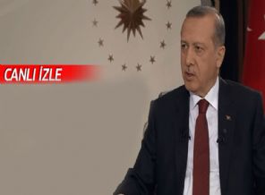 Erdoğan canlı yayında soruları yanıtlıyor