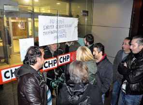 CHP il binasına baskın