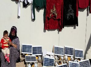 Aydınlanmak için tek umutları güneş