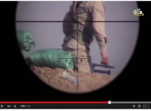 IŞİD'in keskin nişancısı peşmergeyi böyle vurdu