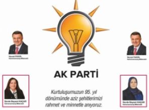 AK Parti kutlamasında başörtüsü krizi