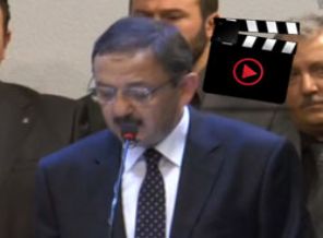 Başkan Özhaseki gözyaşlarıyla veda etti