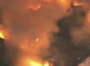 Şişli'de korkutan yangın