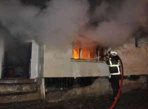 Bilecik'te ev yangını