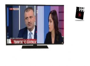Canlı yayında AK Parti'li vekile tokmak göndermesi(Video)