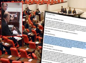 Meclis'te okunan Fatiha tutanaklara (x) olarak geçti