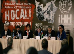 İHH katliamın 23. yıldönümünde 'Hocalı Sempozyumu' düzenledi