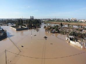 İsrail baraj sularını Gazze yönüne boşalttı
