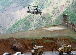 Güvenlik güçlerine taciz ateşi açıldı