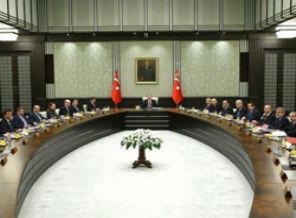 Saray'da ikinci kabine toplantısı