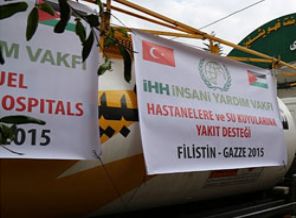 İHH’dan Gazze’ye yakıt desteği