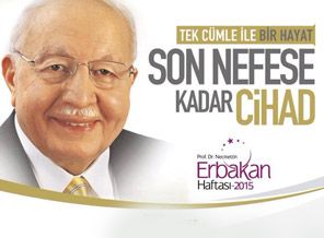 Milli Görüş Lideri Erbakan anılacak