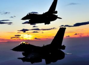 Helikopter yaklaştı! F-16'lar sınıra gönderildi