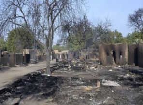 Halk bir kadını diri diri yaktı