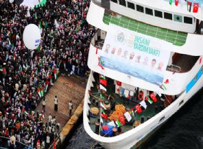 Mavi Marmara Samsun ve Çanakkale yolunda