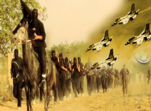 Koalisyon uçakları Nusret Cephesi'ni vurdu!