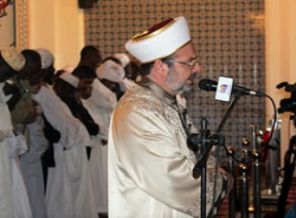 Görmez Sudan'da hutbe verdi