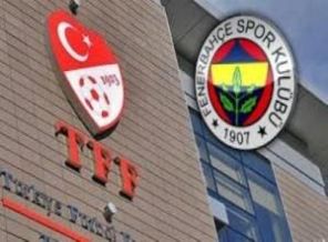 TFF'den Fenerbahçe'ye pankart engeli!