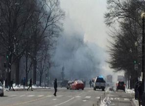 Beyaz Saray'da dumanlar yükseliyor