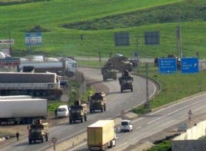 Cizre'de askeri hareketlilik