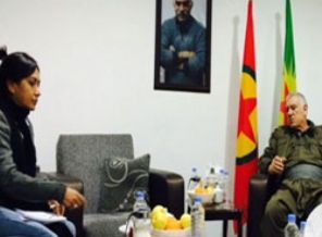 Amberin Zaman Kandil'de Cemil Bayık'la röportaj yaptı