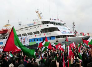 Mavi Marmara Çanakkale yolunda