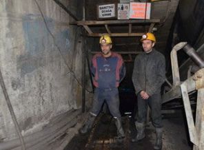 Yerin 300 metre altında eylem