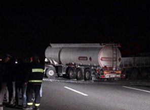 TEM'de kimyasal madde alarmı