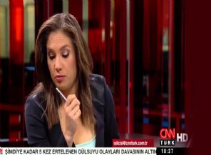 Arınç konuştu, spiker dondu kaldı