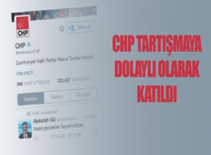 CHP, Arınç - Gökçek polemiğine Abdullah Gül twitiyle katıldı