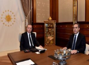 AK Saray'da Erdoğan - Fidan görüşmesi