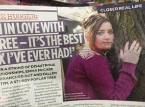 İngiliz kadın ağaçla evlenmek istiyor!