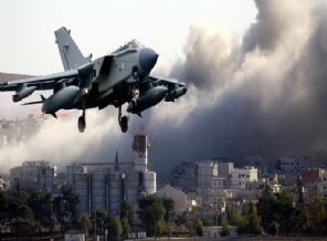 Koalisyon güçleri Tikrit'i vuruyor!