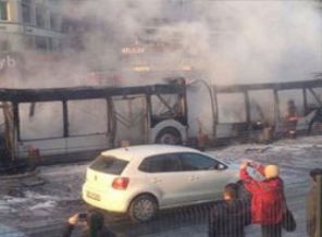 Yanan metrobüsün şoförü ödüllendirilecek