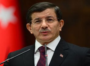 Davutoğlu'nun Çankaya Köşkü'nde ilk misafiri