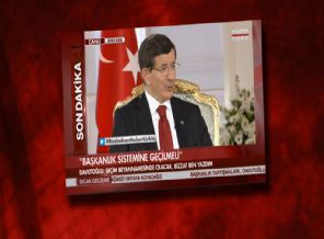 Davutoğlu canlı yayında konuşuyor!