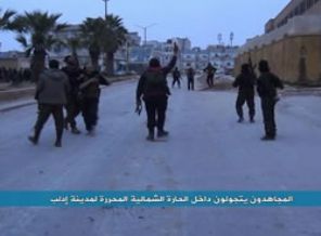 Suriyeli muhalif kaynaklar: 'İdlib şehir merkezini fethettik' (Video)