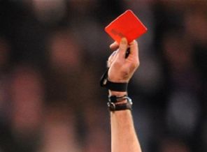 Amatör maçta 15 kırmızı kart!