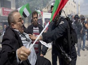 Filistinlilerin yürüyüşüne İsrail müdahalesi: 20 yaralı