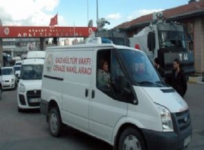 Emniyet saldırganının cenazesi alındı