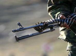 PKK'dan askere taciz ateşi