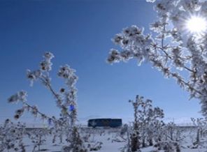 İzmir'e Nisan karı yağdı