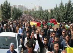 YPG'li militanlar defnedildi