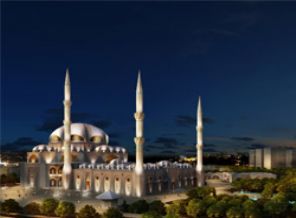 Antalya Camii'nde 30 bin kişi ibadet edebilecek