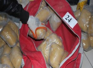 Kamyonda 600 kilo eroin yakalandı